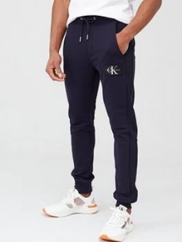 Calvin Klein Jeans Monogram Sweat Pants - Night Sky, Night Sky, Size 2XL, Men