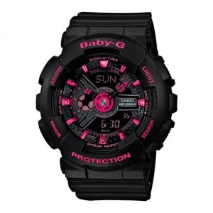 Casio Baby-G Standard Analog-Digital Watch BA-111-1A - Black
