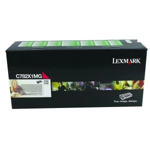 Lexmark C782X1MG Magenta Laser Toner Ink Cartridge