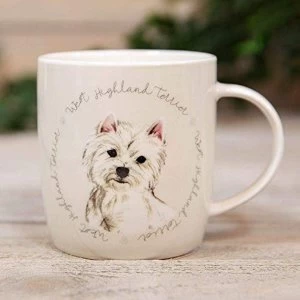 Best of Breed New Bone China Mug - West Highland Terrier