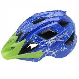 Muddyfox Spark Junior Bike Helmet - Blue/Green
