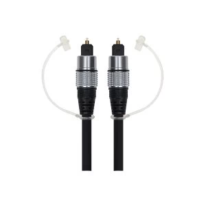 Maplin Optical Audio Cable TOSlink Male to TOSlink Male 2m