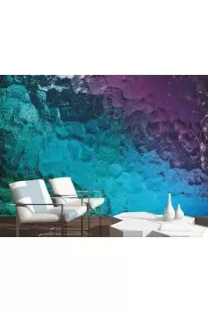 Coloured Glass Wall Mural