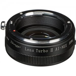 Zhongyi Lens Turbo Adapters ver II for Nikon F Lens to Sony E Mount Camera