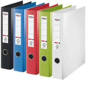 Rexel A4 Ring Binder; White; 40mm 4D-Ring Diameter; Choices - Outer