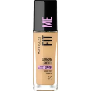 Maybelline Fit Me Luminous & Smooth Foundation 220 Natural Beige 30ml