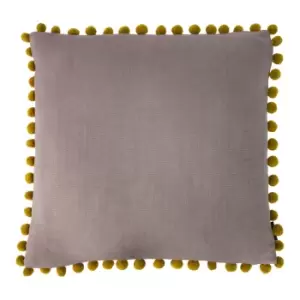 Riva Home Mardi Gras Cushion Cover (One Size) (Dove Grey/Gold)
