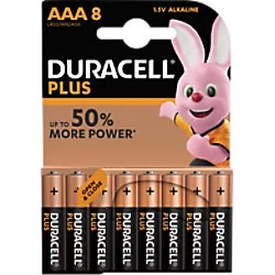 Duracell Plus Power AAA Batteries - 8 pack