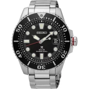 Seiko Prospex Automatic Black Dial Stainless Steel Bracelet Automatic Mens Watch SNE551P1