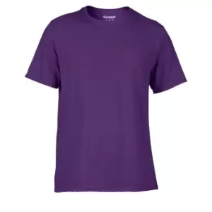 Gildan Mens Core Performance Sports Short Sleeve T-Shirt (S) (Purple)