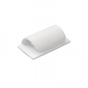 D-Line Cable Clips Self-Adhesive White Pack of 20 CTC1P20PK