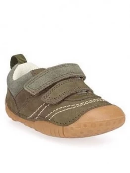 Start-rite Baby Boys Leo Shoes - Khaki, Size 3.5 Younger