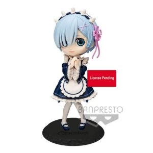 Rem Ver. B (Re: Zero Starting Life in Another World) Q Posket Mini Figure