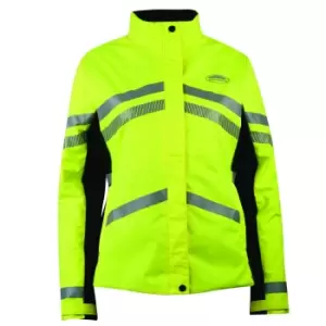 Weatherbeeta Unisex Adult Reflective Heavyweight Waterproof Jacket (M) (Hi Vis Yellow)