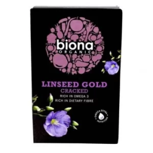 Biona Organic Cracked Golden Linseed 500g