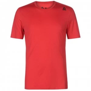 Reebok Boys Workout Ready Speedwick T-Shirt - Red