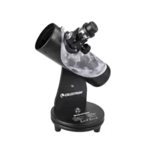 Celestron Firstscope 76 Signature Series Moon by Robert Reeves Refractor 15x Black Gray