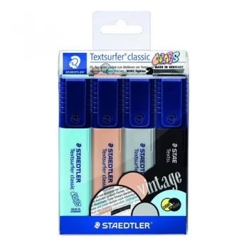 Staedtler Textsurfer Classic Highlighters Pack of 4 364 CWP4
