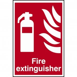 Scan Fire Extinguisher Sign 200mm 300mm Standard