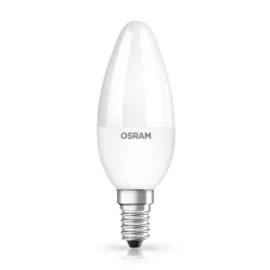 Osram 40W Frosted Classic Candle Bulb - Cool White