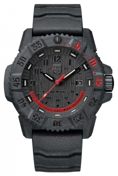 Luminox Master Carbon Seal 3800 Limited Edition Black & Red Watch
