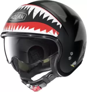 Nolan N21 Skydweller Jet Helmet, black, Size S, black, Size S