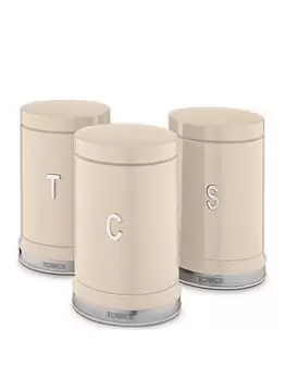 Tower Belle Set Of 3 Canisters - Chantilly