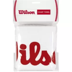 Wilson Court Towel - White