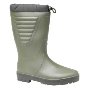 StormWells Unisex Tie Top Polar Boots (8 UK) (Green/Black)