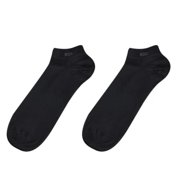 Boss 2 Pack Trainer Socks - Black