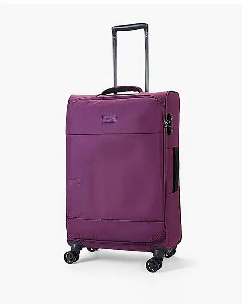 Rock Paris Medium Suitcase Purple