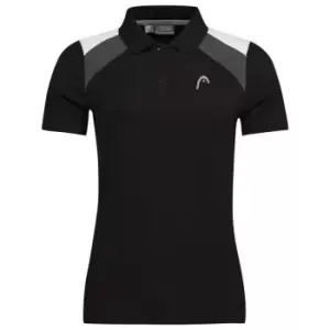 Head Tech Polo Shirt Womens - Black