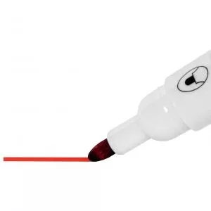 Nobo Glide Whiteboard Pens Bullet Tip 10 Pack Red