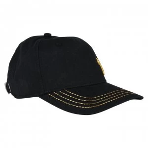 True Religion Metallic Logo Cap - Black/Gold