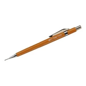 Pentel P209 0.9mm Plastic Steel Lined Automatic Pencil Barrel Yellow with 6 x HB 0.9mm Leads Pack of 12 Pencils