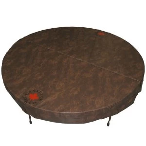 Canadian Spa Round Hot Tub Cover - Brown 203cm