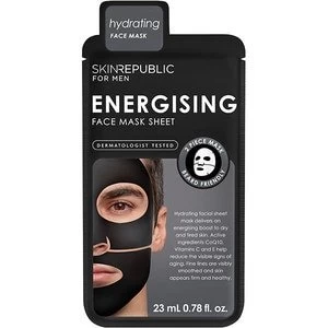 Skin Republic Mens Energising Face Mask Sheet 25ml