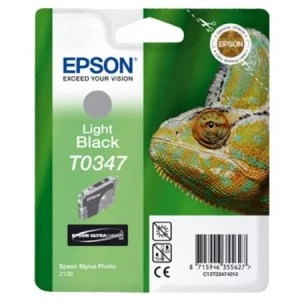 Epson Chameleon T0347 Light Black Ink Cartridge