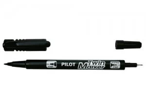 Pilot Begreen Twin Marker Extra Fine/Fine Black PK10