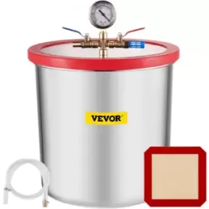 22.7 L Stainless Steel Vacuum Chamber Kit 5 Gallon Degassing Urethanes