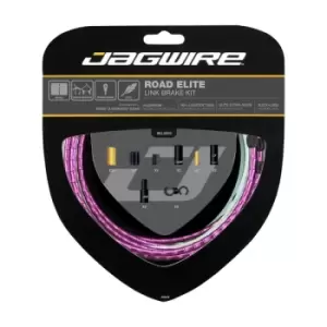 Jagwire Road Elite Link Brake Cable Kit Limited Purple