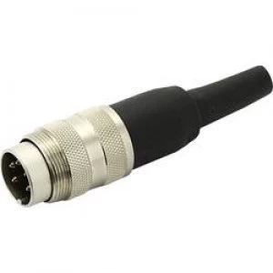 Round connector C091A Number of pins 3 DIN Straight cable connector 5 A