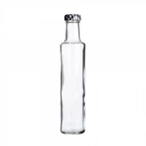Kilner Round Twist Top Dressing Bottle, 250ml Clear