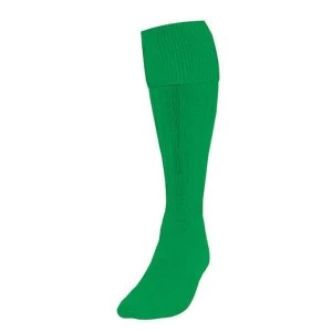 Precision Plain Football Socks Adult Emerald