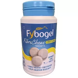 Fybogel FibreChews Citrus Constipation Fibre 30 Chewable Tablets