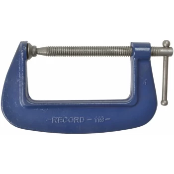 Irwin - T1193 Record 119 Medium-Duty Forged G Clamp 75mm / 3in