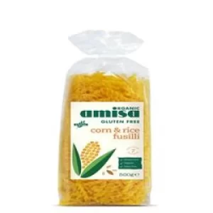 Amisa Organic Gluten Free Corn&Rice Fusilli 500g