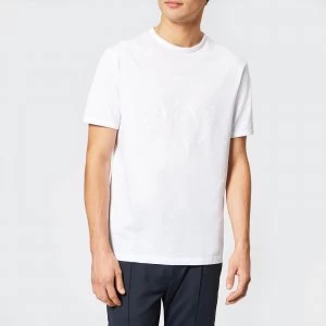 Armani Exchange Tonal Logo T-Shirt White Size L Men