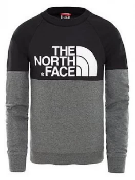 The North Face Boys Long Sleeve Easy Tee Black Size M10 12 Years