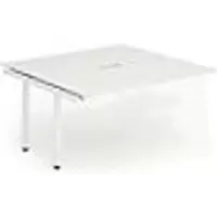 dynamic Computer Desk Evolve Plus BXT14WHTW White 1400 mm x 1600 mm x 730 mm